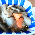 oobuchuuoushokudou - 鶏と秋野菜煮物
