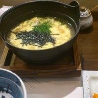 新どおぞの - クジラ雑炊。独特の旨みたっぷりで最高に美味い。