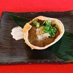 大衆酒場 磯乃香 - カニ味噌甲羅焼