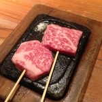 焼鳥かど屋 - 佐賀牛。(2人前)