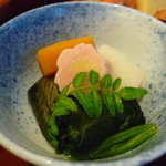 日本料理・天ぷら 花座 - ☆野菜の焚き合せ（＾◇＾）☆