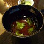 日本料理 花座 - ☆赤だし野菜椀☆
