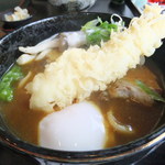 鬼はそと福はうち - １日２０食限定　極厚角煮・海老天・温玉入りカレーうどん　１４００円　【　２０１２年５月　】　61