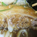 鬼はそと福はうち - １日２０食限定　極厚角煮・海老天・温玉入りカレーうどん　１４００円の極厚角煮　【　２０１２年５月　】　67