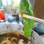 鬼はそと福はうち - 牛ほほスープ辛口　海老天１本　１１００円のししとう　【　２０１２年５月　】　75