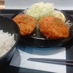 松のや - チキンキエフ定食