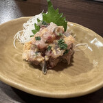 金町製麺 - アジのなめろう