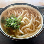Teuchi Udon Shimizuya - しっかりと旨味を感じる美味しい出汁、
                        麺はもっちりとしている。