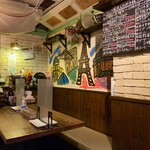 ポン・ド・リゼール  - 店内（座席より右まわり）➡︎