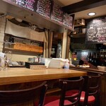 ポン・ド・リゼール  - 店内（座席より右まわり）➡︎