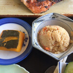 コバト - カボチャの煮物、オカラ煮