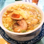 めんや宮田 - 特麺【エビワンタン麺】950円