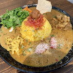 ミロクスパイス - 3種あいがけカレー