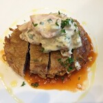 み乃家 - 衣がポテトのカツレツ♡