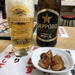 三陽 - サッポロ黒とバクダン