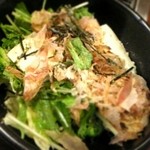 どんどん亭 - 豆腐サラダ(小)