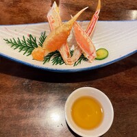 かに道楽 横浜店 - 花氷　ズワイかに