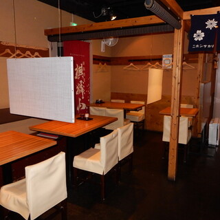 Suitable for parties with a large number of people★We can provide semi-private rooms for up to 40 people.