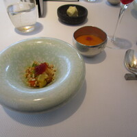 ベージュ アラン・デュカス 東京 - アミュージュブーシュ②