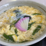 富士 - 玉子とじそばは初めてでした