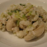 ヴァカンツァ - 牡蠣とネギのリゾット