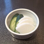 うなぎ今井 - 香の物