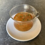 Marcador - 「サラダランチ」のスープ