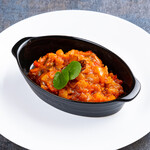 Tomato stew with plenty of vegetables (vegan compatible)