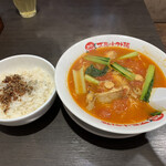 Taiyou No Tomato Men - らぁリゾ167 円　　太陽のラーメン792円