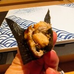 鮓 きずな - 穴子手巻き