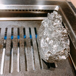 完全個室焼肉 GYU - ホイルで蒸し焼き