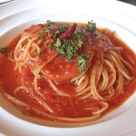 イタリア料理＆バール たんと - ニンニクたっぷりのトマトパスタ セット