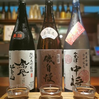 Japanese-style meal and enjoy Japanese sake and local sake that go well with Japanese food.