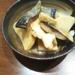 田中マネの食堂 - たけのことにしんの煮物