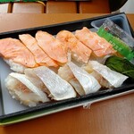 塩荘 - 炙り鯛寿司