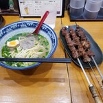 蘭州拉麺店 火焔山 - 全体図。