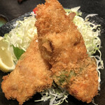 串の味 東八 - 揚げたてサクサク。