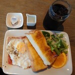 BRIO CAFFE - 目玉焼きトーストモーニング