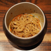 TexturA - につける餃子と山椒麺からの豆乳