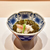 八重洲 鮨 海味 - 毛蟹ともずくの酢の物