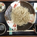 手打ちそば 蕎麦花 - もり ¥770＊道産石臼挽き十割 +¥150