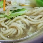 塩そば専門店 桑ばら - 野菜そば ～あの肉入り～