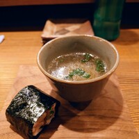 ひきざんたしざん - 鳥のスープと半生のササミ巻き