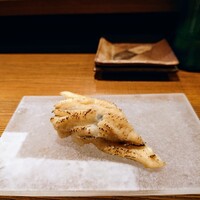 ひきざんたしざん - 穴子の握り