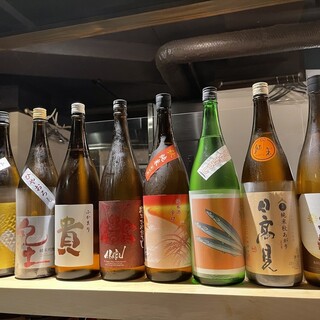 Seasonal Namazake from around the country