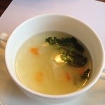 Resutoran Etowaaru - ランチスープ