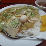 幸楽 - 中華飯600円