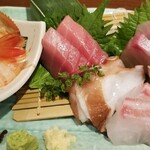 うまい寿司と魚料理 魚王KUNI - お刺身近影