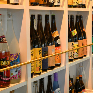 Compatible with Seafood dishes ◎ We have a full lineup of sake and shochu!