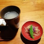 蕎麦焼酎蕎麦湯割り